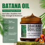 Batana Oil Nourishing Hair Mask | Repair and Strengthen Damaged Hair | 112 ML / 3.78 FL.OZ | For Thicker, Fuller & Healthier Hair