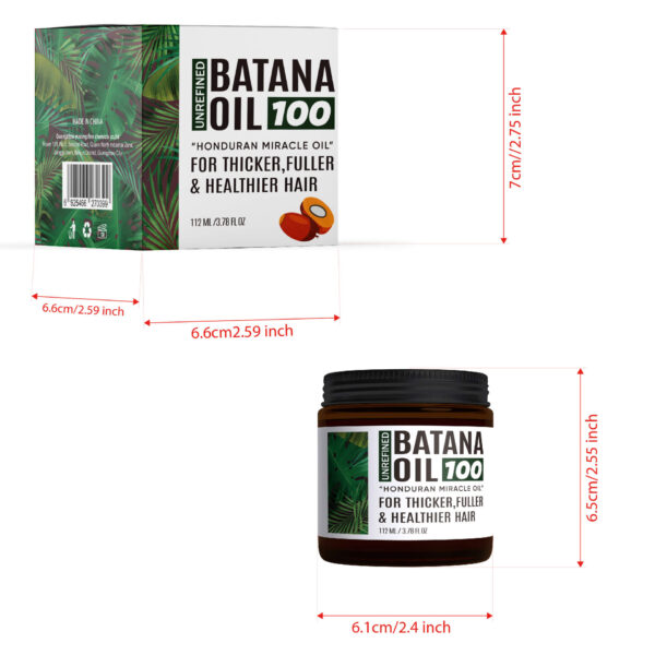 Batana Oil Nourishing Hair Mask | Repair and Strengthen Damaged Hair | 112 ML / 3.78 FL.OZ | For Thicker, Fuller & Healthier Hair