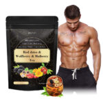 Siroad Red Dates Wolfberry Mulberry Herbal Tea | Natural Detoxifying and Energy Boosting Tea for Men | 100% Natural Ingredients, No Additives