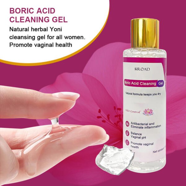 Natural herbal intimate cleansing gel