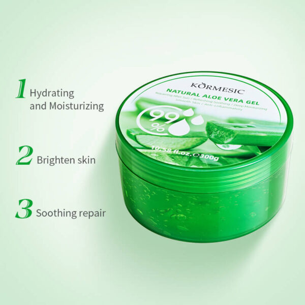 aloe vera gel for face
