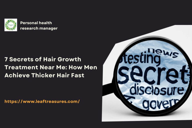 Hair serum for men