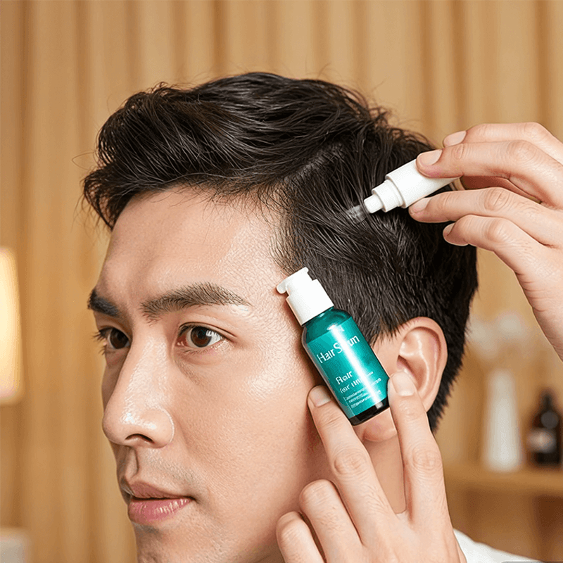 Hair serum target