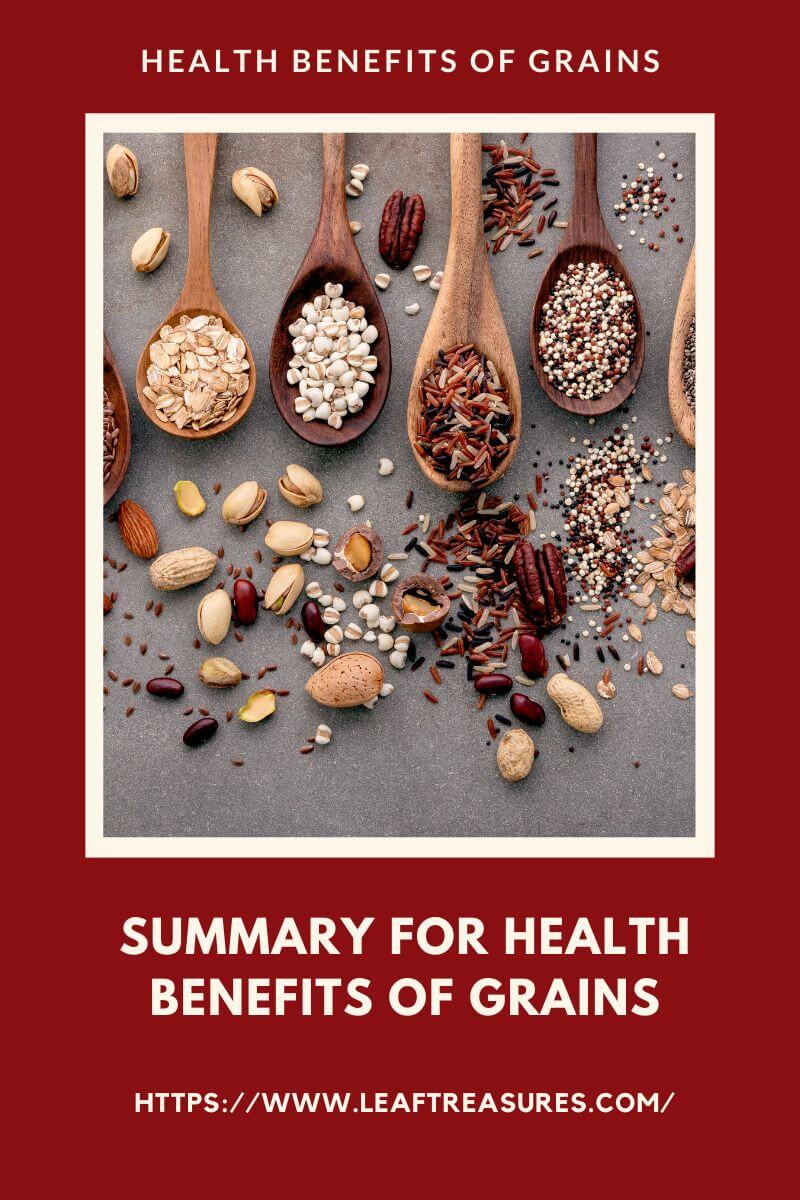 health benefits of grains