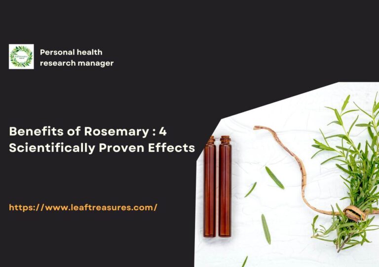 benefits of rosemary