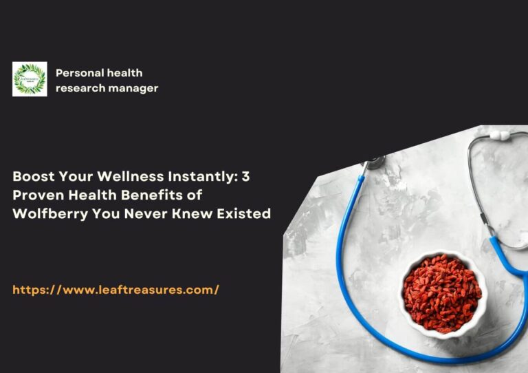 Benefits of Wolfberry