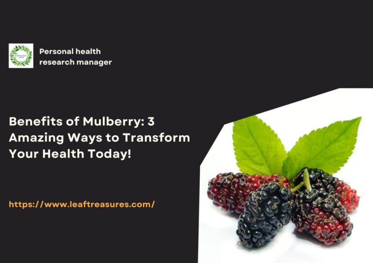 Benefits of Mulberry