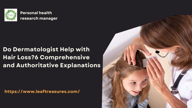 dermatologist help with hair loss