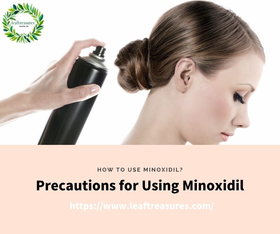 How to use minoxidil