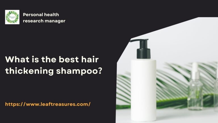 What is the best hair thickening shampoo