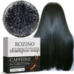 ROZINO Caffeine Solid Shampoo Bar - 60g (2.116oz) Anti-Hair Loss & Hair Growth Soap, Blocks DHT with Plant Extracts - Image 5